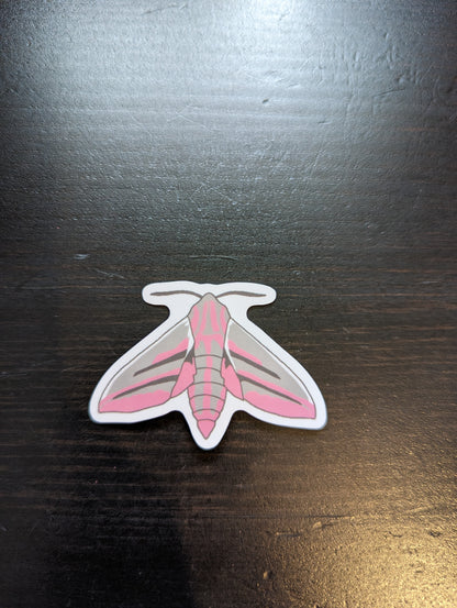 LGBTQIA+ Subtle Pride Moth Stickers