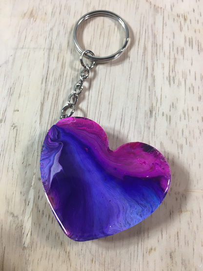 Solar Pink Blue Purple Mamamoo Hip Inspired Kpop Resin Keychain
