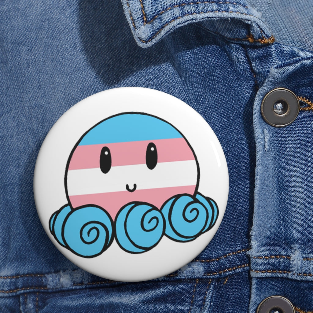 Transgender OctoPride Pin Buttons