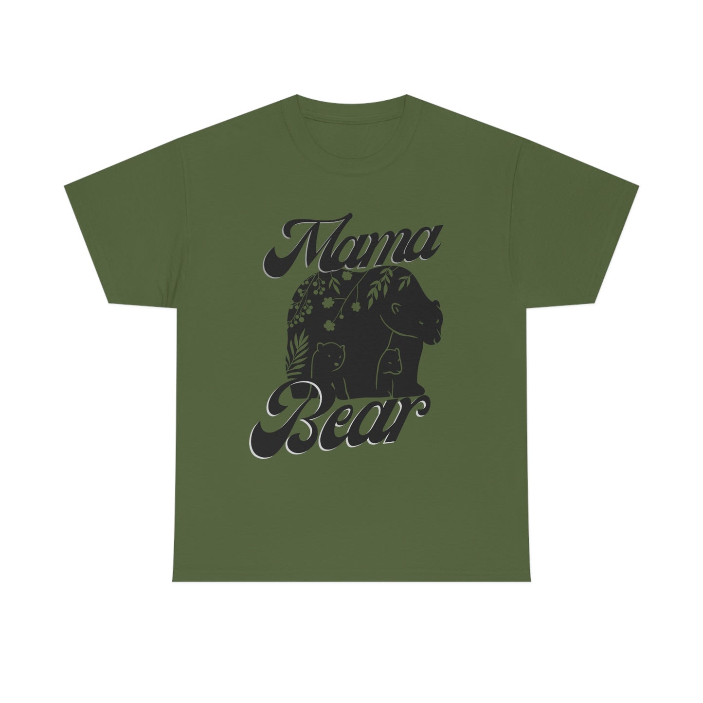 Mama Bear Women's Unisex Heavy Cotton Tee