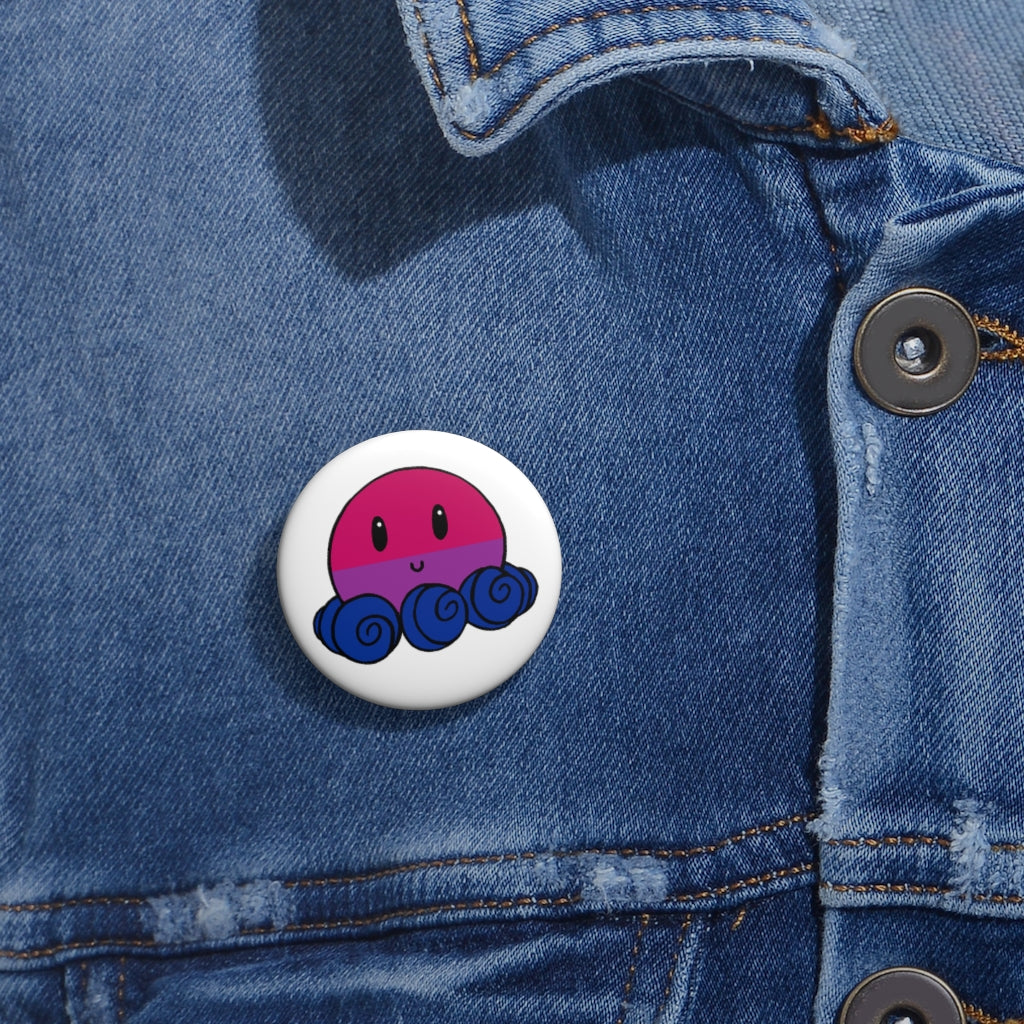 Bisexual OctoPride Pin Buttons